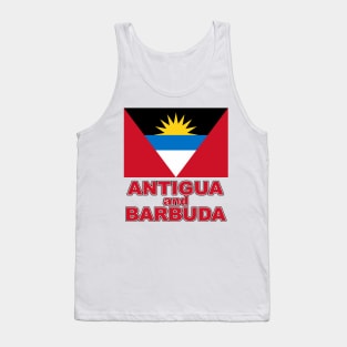 The Pride of Antigua and Barbuda - Antiguan National Flag Design Tank Top